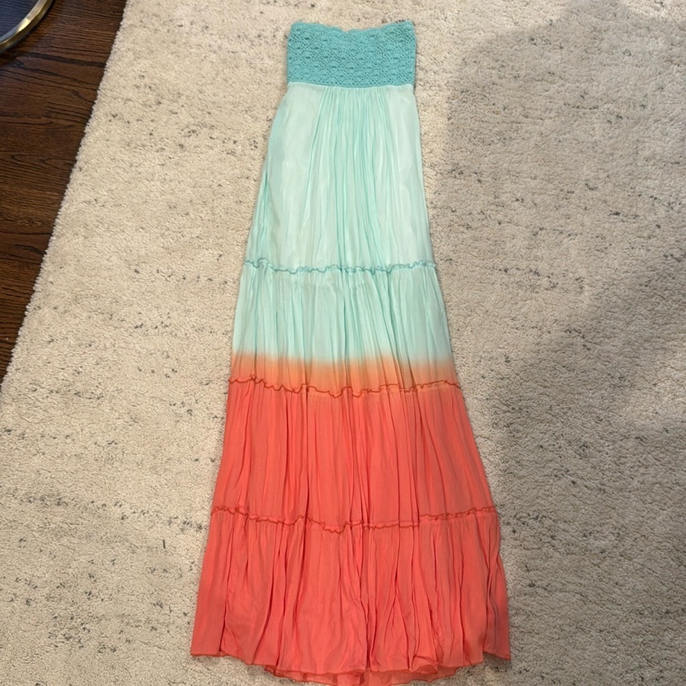 Valerie Crochet Top Maxi Dress